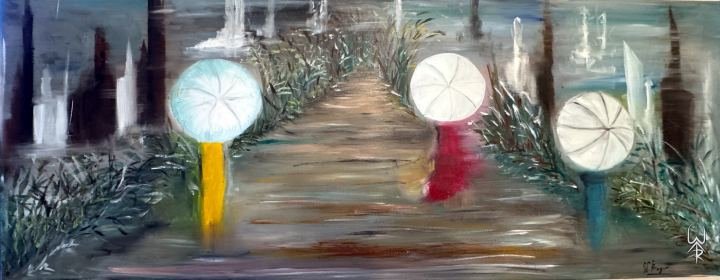 Tiga Warna – Lukisan karya Wirani