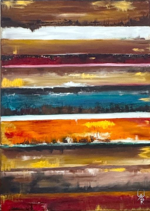 Between the Layers – Lukisan karya Wirani